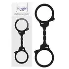 Toy Joy - Stretchy Fun Cuffs Black - Silikonowe Kajdanki.