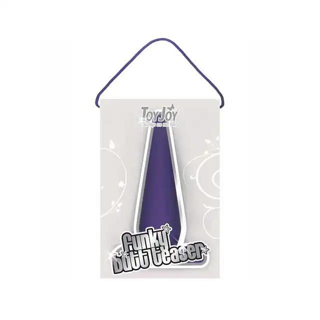 Toy Joy - Funky Butt Teaser Purple - Bardzo miękka wtyczka analna