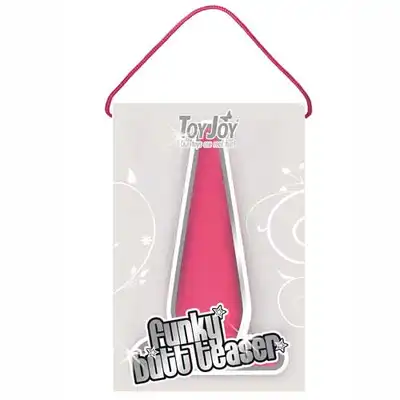 Toy Joy - Funky Butt Teaser Pink - Bardzo miękka wtyczka analna