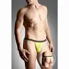 SoftLine - Stringi męskie 4496 Żółte.