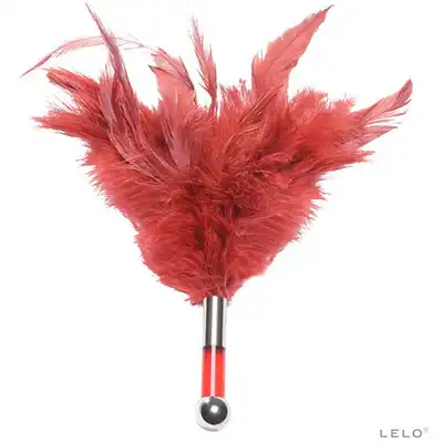 Lelo - Tantra Feather Teaser  Red.