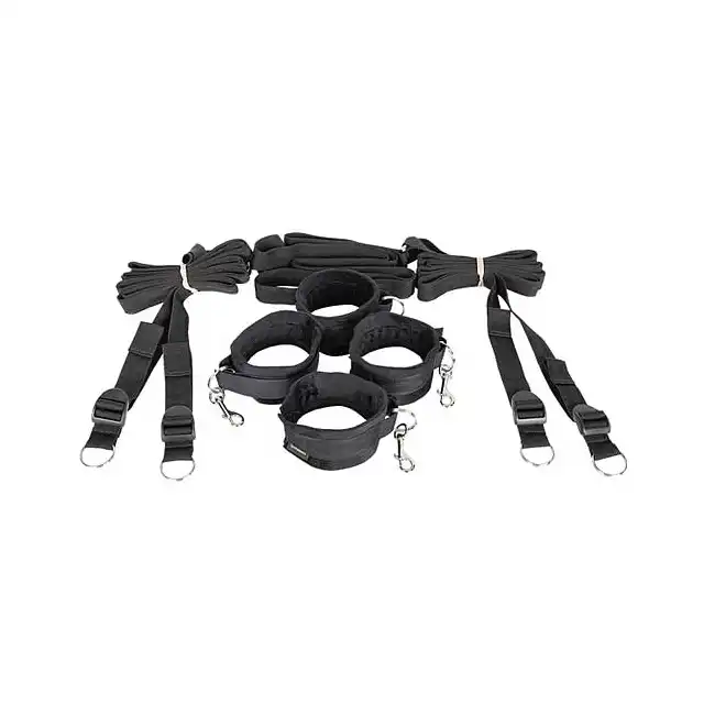 Sportsheets - Under The Bed Restraint System - Zestaw do zniewalania.