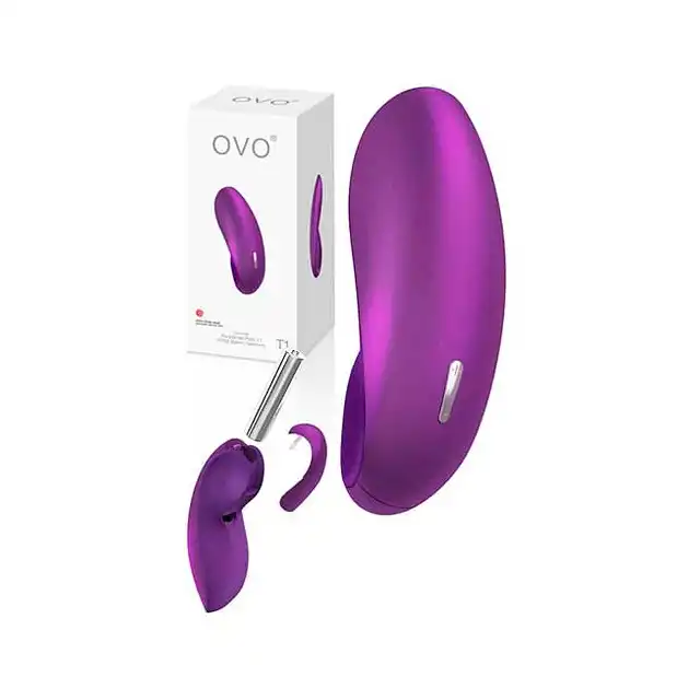 Ovo - Layon T1 Metallic Purple mini stymulator