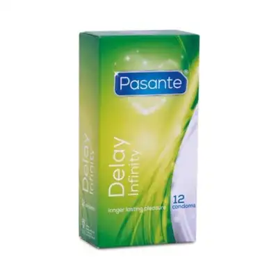 Pasante - Infinity - Prezerwatywy z żelem opóźniającym wytrysk