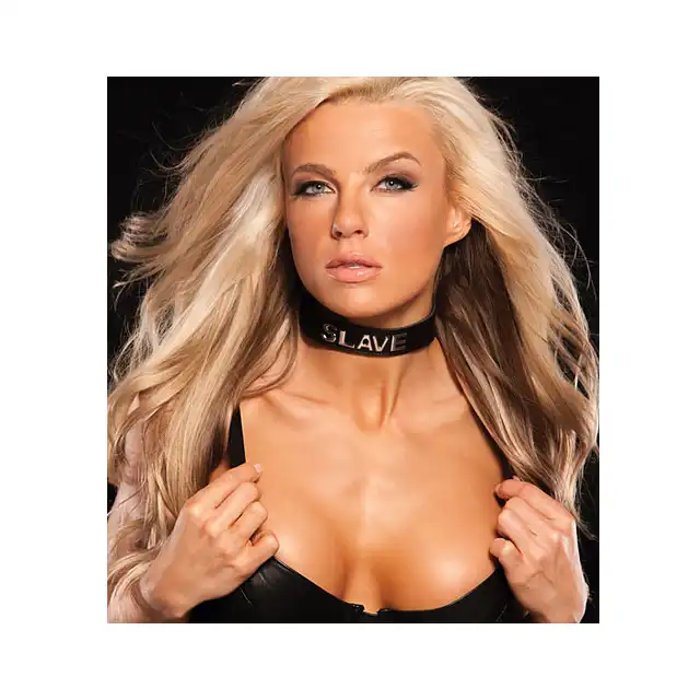 X PLAY - SLAVE COLLAR. Skórzana obroża.