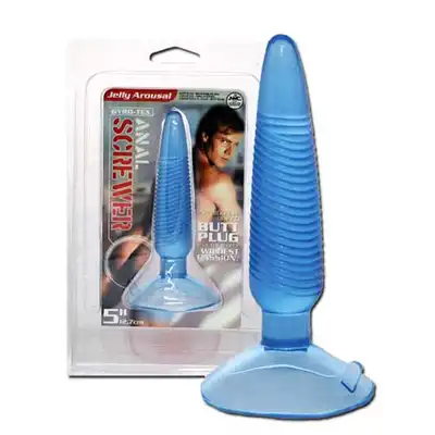 Anal Screwer - Butt Plug. Cienka wtyczka analna, dla początkujących.