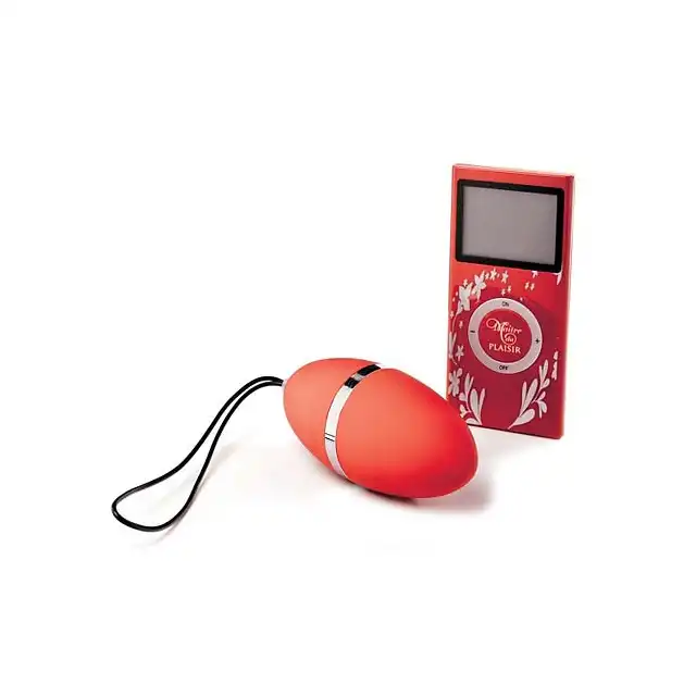 Plaisirs Secrets - Vibrating Egg Red. Jajeczko wibrujące.