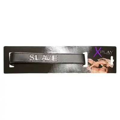 X PLAY - SLAVE COLLAR. Skórzana obroża.