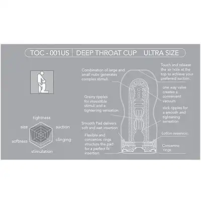 Tenga - US Deep Throat Cup