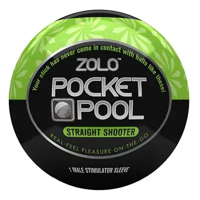 Zolo - Pocket Pool Straight Shooter. Kieszonkowy masturbator męski.