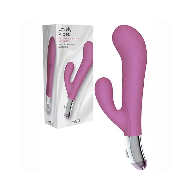 Mae B - Lovely Vibes G-Spot Twin Vibe Pink