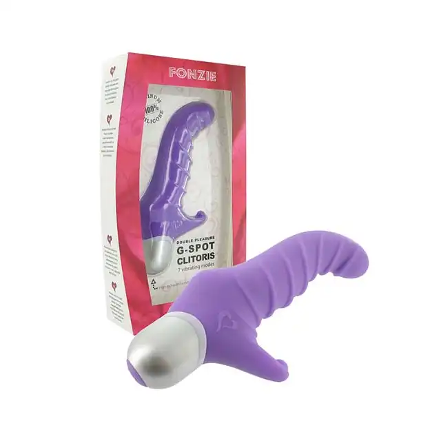 Feelz Toys - Fonzie Vibrator Purple. Stymulacja łechtaczki i punktu G.