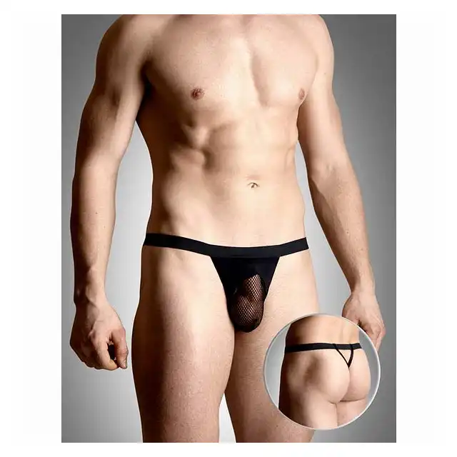 SoftLine - Stringi męskie 4494 Black.