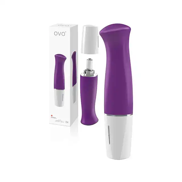 Ovo - Mini Vibrator D4 Purple