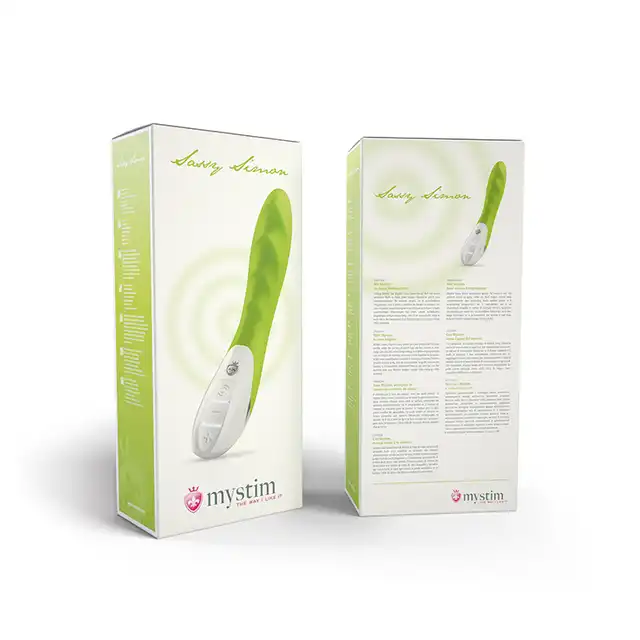 Mystim - Sassy Simon Vibrator Lime