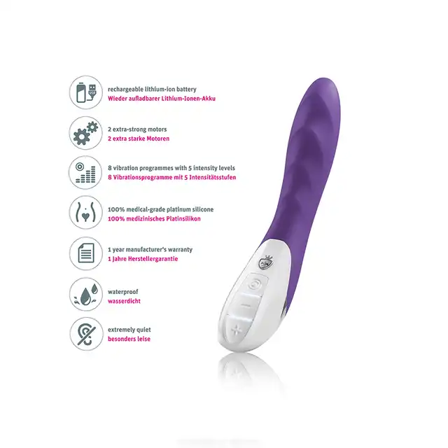Mystim - Sassy Simon Vibrator Purple