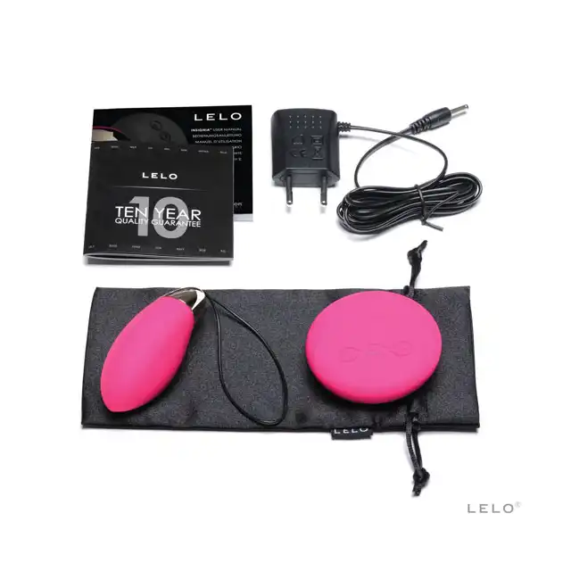 Lelo - Lyla 2 Cerise. Zmysłowe jajeczko dla par z funkcją zdalnego sterowania SenseMotion