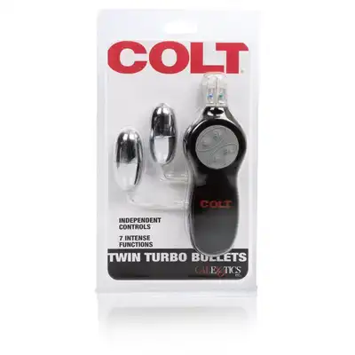 Colt - Twin Turbo Bullets. Mega mocne pociski super marki dedykowanej dla mężczyzn. 7 programów.