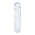 Doc Johnson - 8 Inch Classic Dong. Miękkie i wyjątkowo elastyczne dildo żelowe. Lśniące i przezroczyste 19cm czystej przyjemności