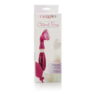 Calexotics - Advanced Clitoral Pump. Pompowany stymulator łechtaczki z mocnymi wibracjami