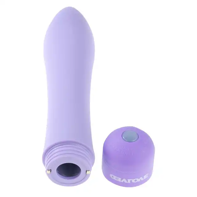 Evolved - Seduction Violet. Klasyczny wibrator o niezwykłej mocy, delikatnie żłobiony aby idealnie dopasować się do Twojego ciała