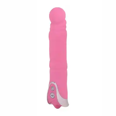 Vibe Therapy - Incantation Pink. Silikonowy wibrator do delikatnej stymulacji punktu G oraz łechtaczki. 17,5 cm, 7 trybów wibracji 