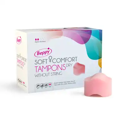 Beppy - Soft Comfort Tampons Dry. Komfortowy i niewyczuwalny tampon.