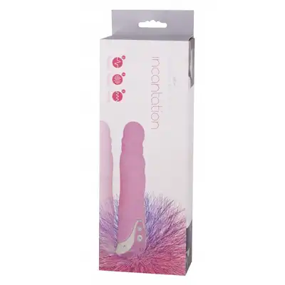 Vibe Therapy - Incantation Pink. Silikonowy wibrator do delikatnej stymulacji punktu G oraz łechtaczki. 17,5 cm, 7 trybów wibracji 