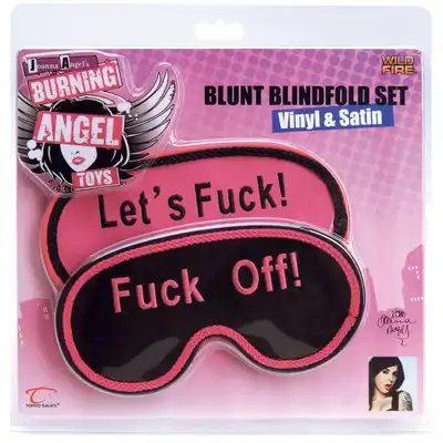 JOANNA ANGELS BLUNT BLINDFOLD SET