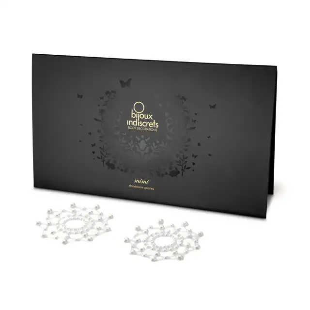 Bijoux Indescreet - Mimi Nipple Cover Pearl. Piękne nakładki na sutki w kształcie perełek. 