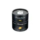 Plaisires Secrets Massage Candle Vanila. Świeca do masażu o zapachu Wanili 80ml.