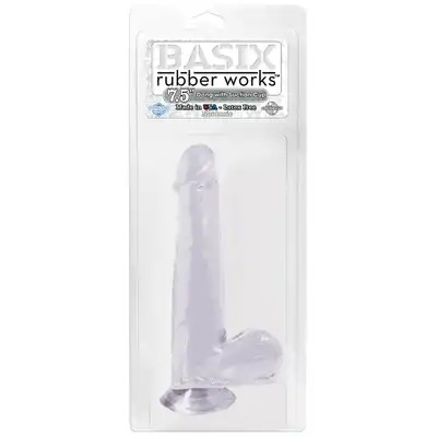 Basix Rubber Works- dildo 19 cm 