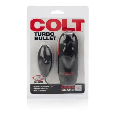 Colt - Turbo Bullet Black. Mega mocny pocisk analny.  Xtreme Power System.