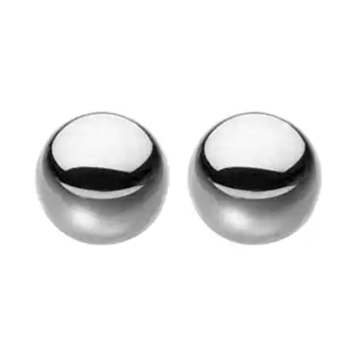Sex &amp; Mischief - Steele Balls. Unikatowe kulki gejszy ze stali nierdzewnej 2 cm średnicy 