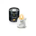 Plaisires Secrets Massage Candle Vanila. Świeca do masażu o zapachu Wanili 80ml.