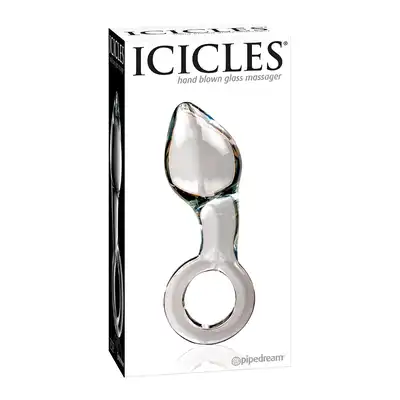 Icicles No 14. Szklany Plug Analny.