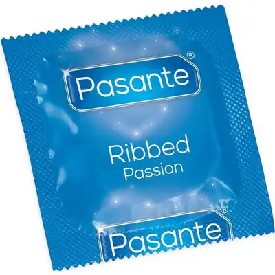 Pasante - Passion Ribbed 3 szt. Świetnie stymulujące prążkowane prezerwatywy