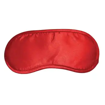 Sex &amp; Mischief - Satin Blindfold Red. Elegancka satynowa czerwona maska na oczy