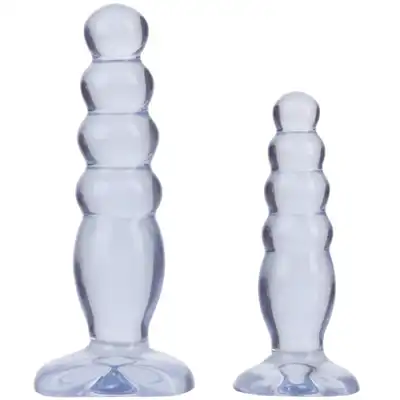 Doc Johnson - Anal Delight Trainer Kit. Żebrowany analny zestaw progresywny 