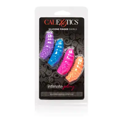 Calexotics - Intimate Play. Zestaw świetnie teksturowanych nakładek na palec 