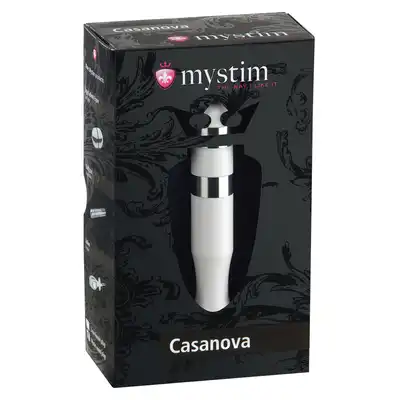 Mystim - Casanova. Uniwersalna sonda analna lub waginalna z funkcją elektrostymulacji. Otwórz się na nowe bodźce!