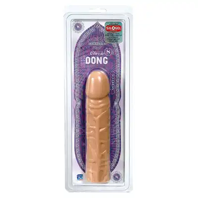 Doc Johnson- dildo classic dong flesh 8" 