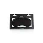Ouch! - Soft Eyemask Black. Czarna miękka satynowa maska 