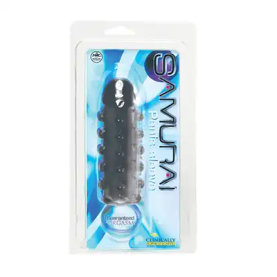 NMC -Samurai Sleeve Black. Nakładka na Penisa 14,5 cm. 