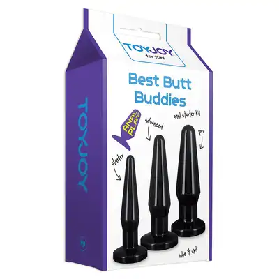 Toy Joy- zatyczki analne Best Butt Buddies 