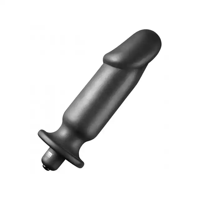 Tom Of Finland - XL Vibrating Plug. Genialny mega duży wibrujący plug analny! Duży rozmiar, duża satysfakcja. 