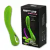 Pretty Love - Rush Love Green USB. Zielony silikonowy wibrator z 10 funkcjami wibracji!