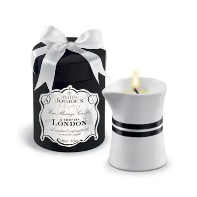 Petits Joujoux -  A Trip To London 190G - obłędna świeca do masażu. Relaks gwarantowany. 