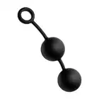 Tom Of Finland - Weighted Anal Balls. Duże silikonowe analne kulki z obciążeniem i stalowym wnętrzem! 