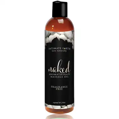 Intimate Earth- Olejek do masażu bez zapachu Naked Unscented 240 ml 